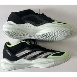 adidas Adizero Men's Size 8 Basketball Shoes Select 2.0 Women 9 Black Lime Green